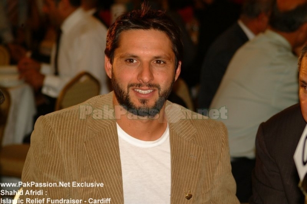 Shahid Afridi Fundraising event in Cardiff