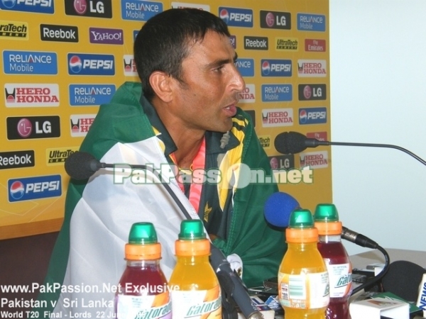 Younis Khan at press conference