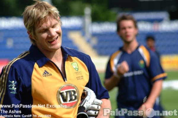 Australia Nets: Cardiff 7th July