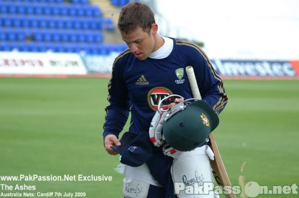 Australia Nets: Cardiff 7th July