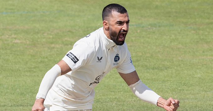 Zafar Gohar stars with the ball and bat in County Championship 2025